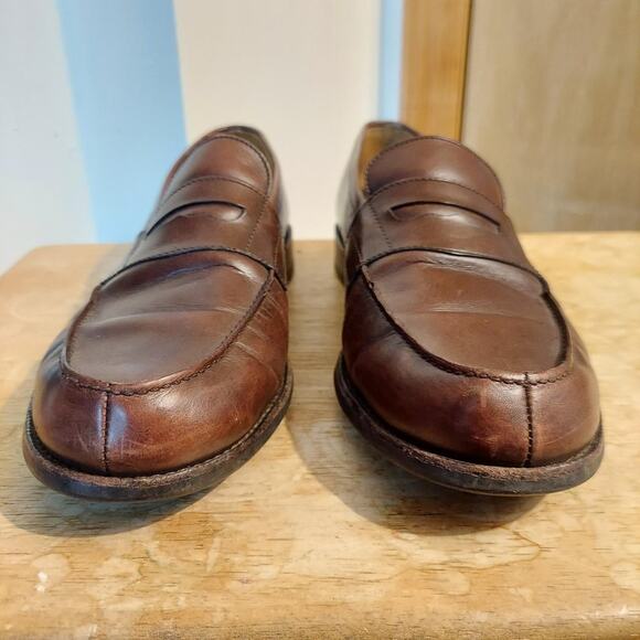 Bexley France Wembley Classic Men\'s US 12 (FR 45) Brown Leather Loafers main image 4